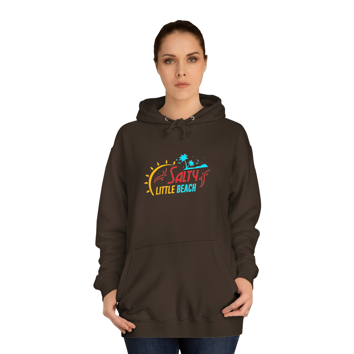 Salty Little Beach Unisex Hoodie