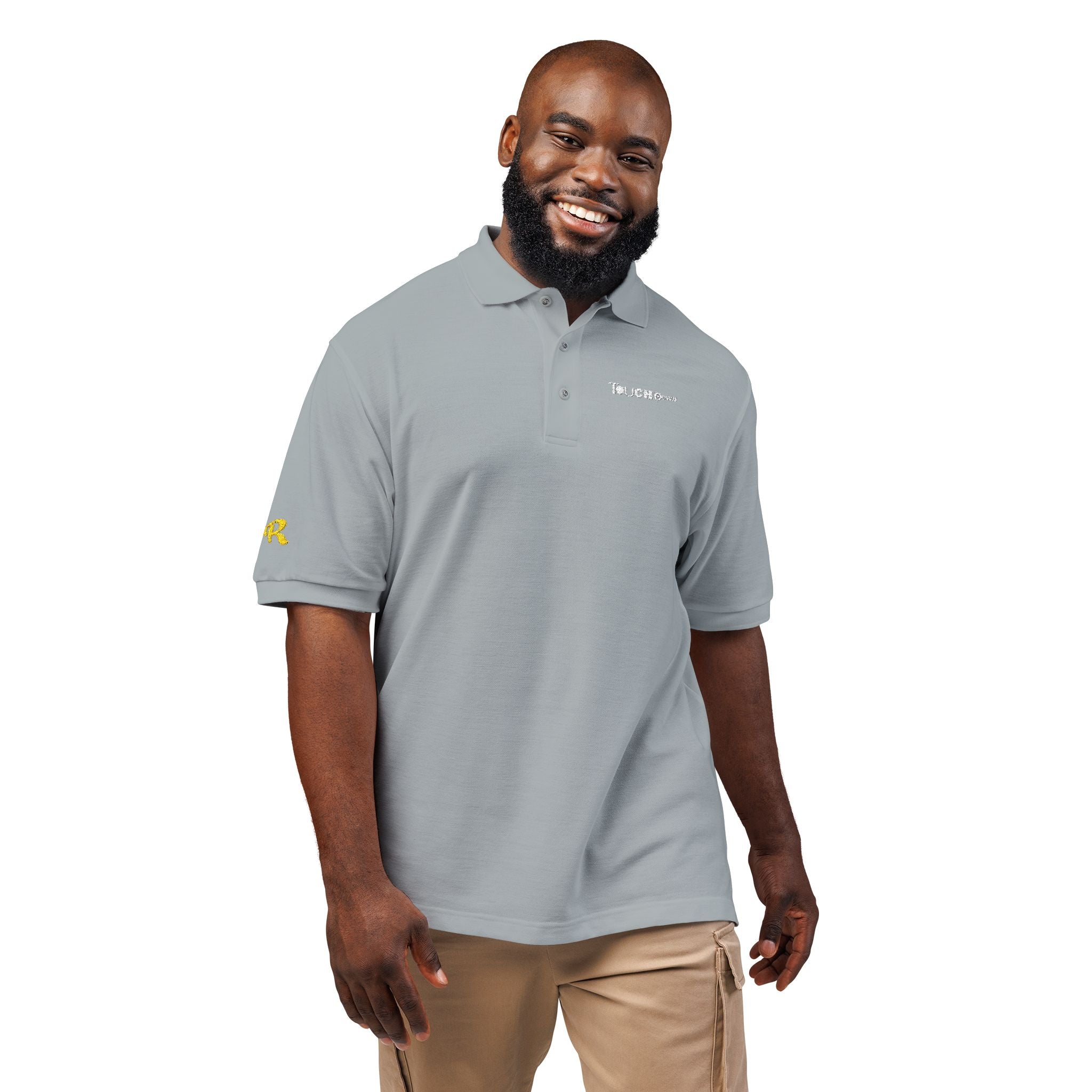 Polo Shirt Touchdown R Stone Design