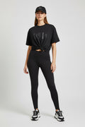 NVKIlN Logo Tee — Black Graphic T-Shirt
