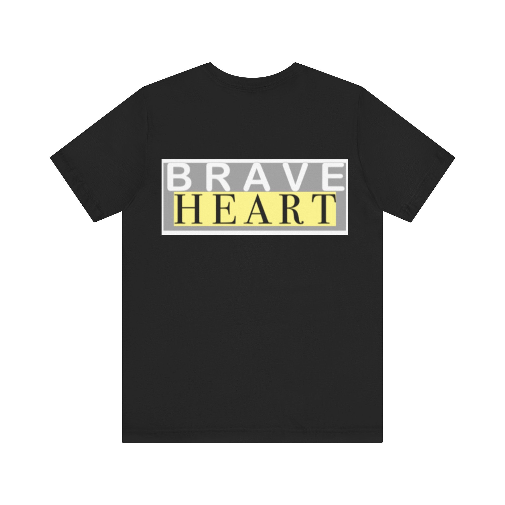 Brave Heart Unisex Tee, Inspirational T-Shirt, Gift for Champions, Casual Wear, Motivational Apparel