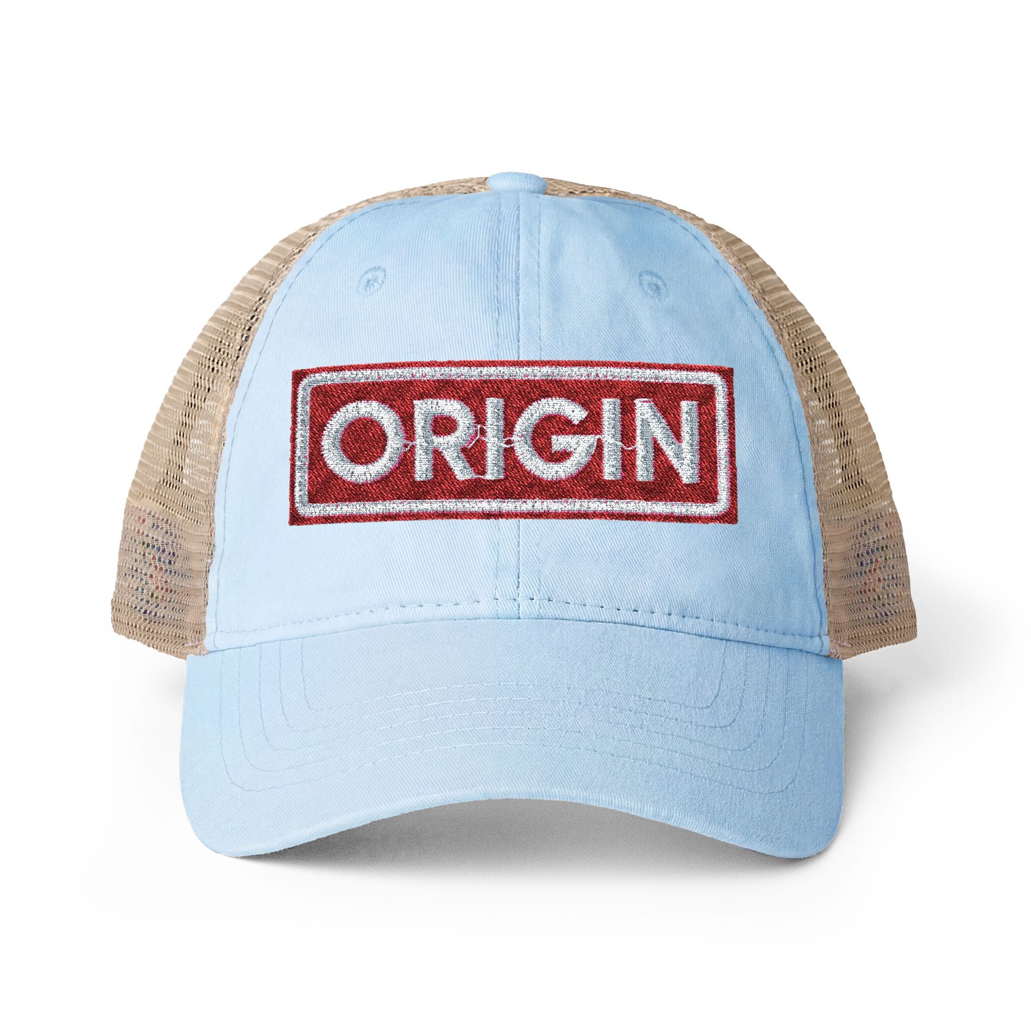 Women's Washed Mesh-Back Cap