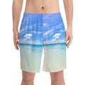 Men's Elastic Beach Shorts (AOP)