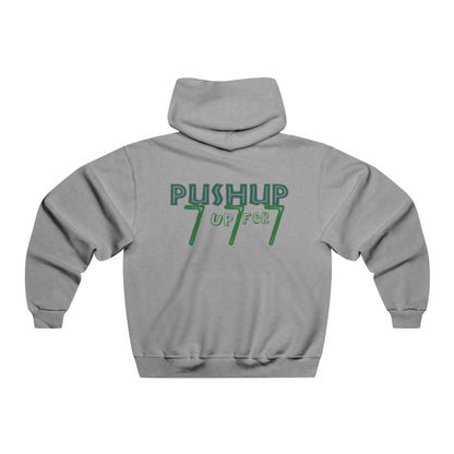 Push-Up 777 Graphic Hooded Sweatshirt for Fitness Enthusiasts