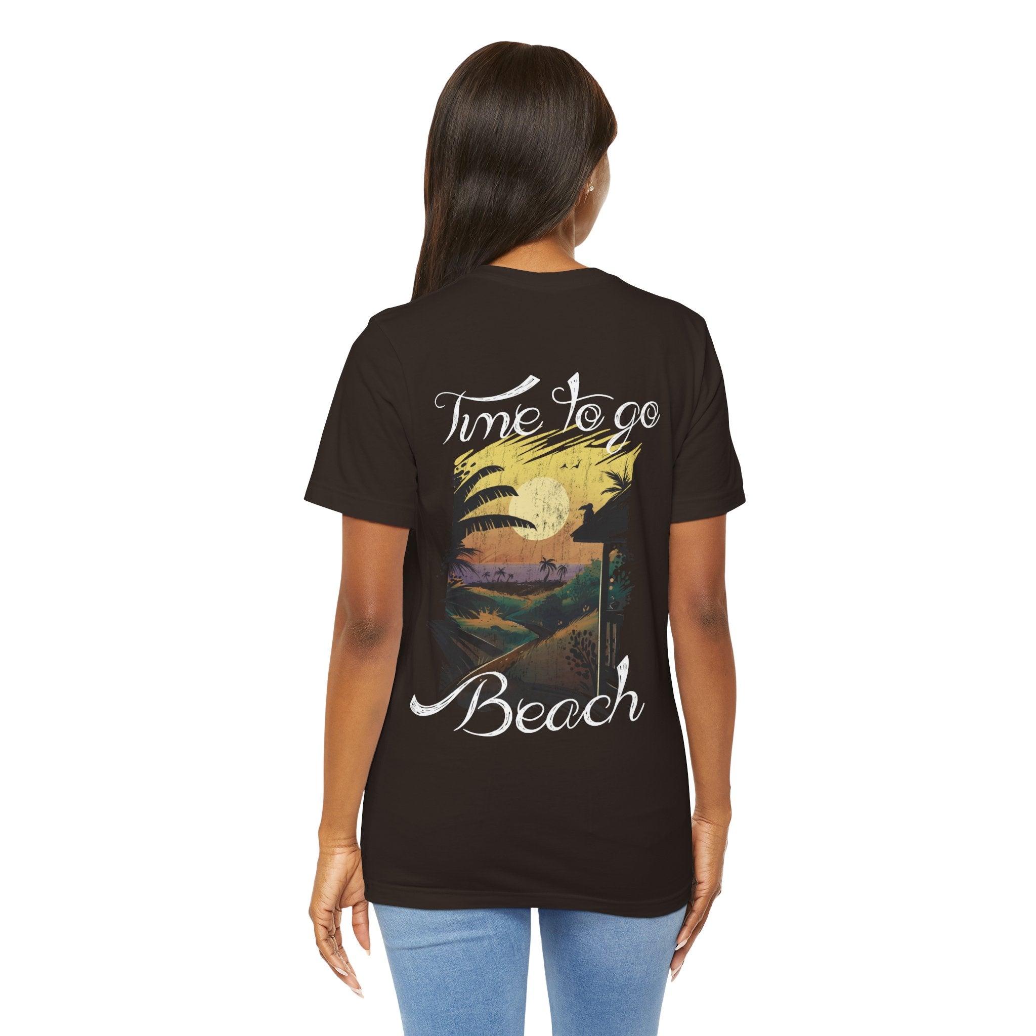 Il est temps d’aller à la plage Tee-shirt unisexe 