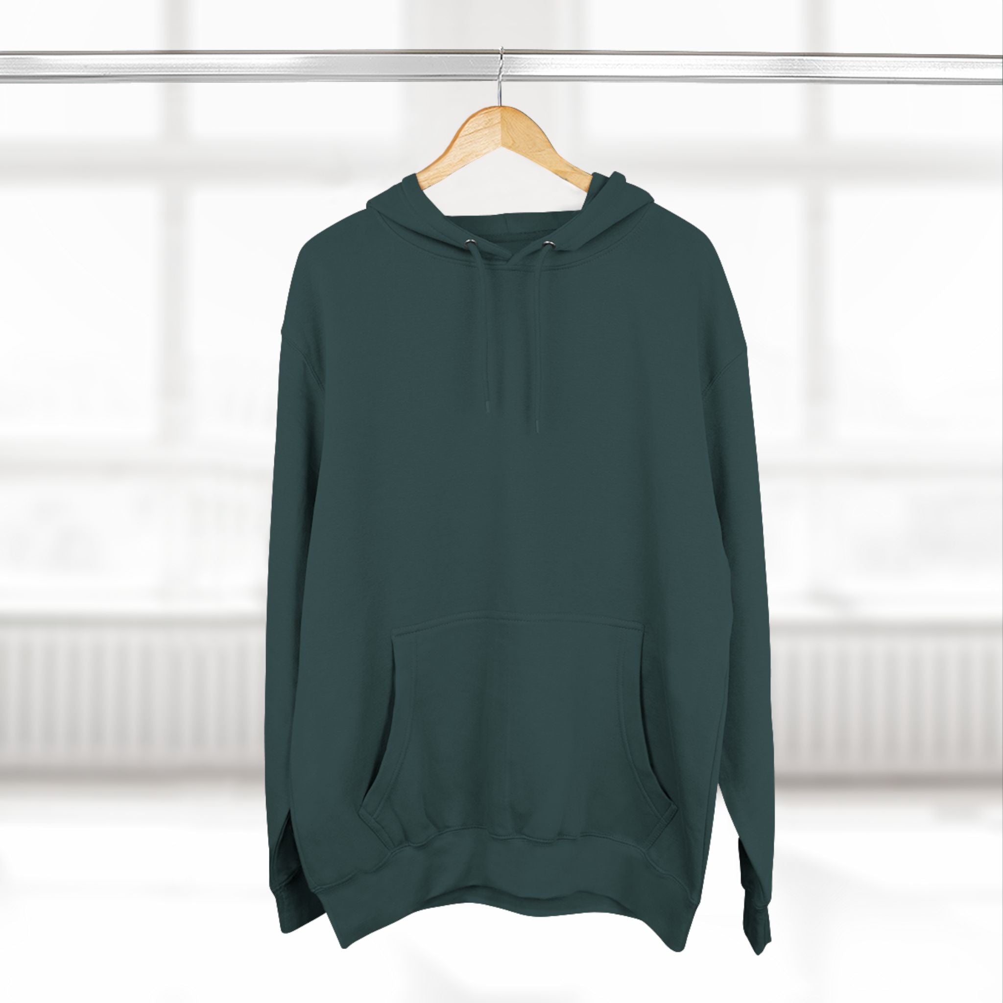 Embroidered Frc Art Three-Panel Fleece Hoodie