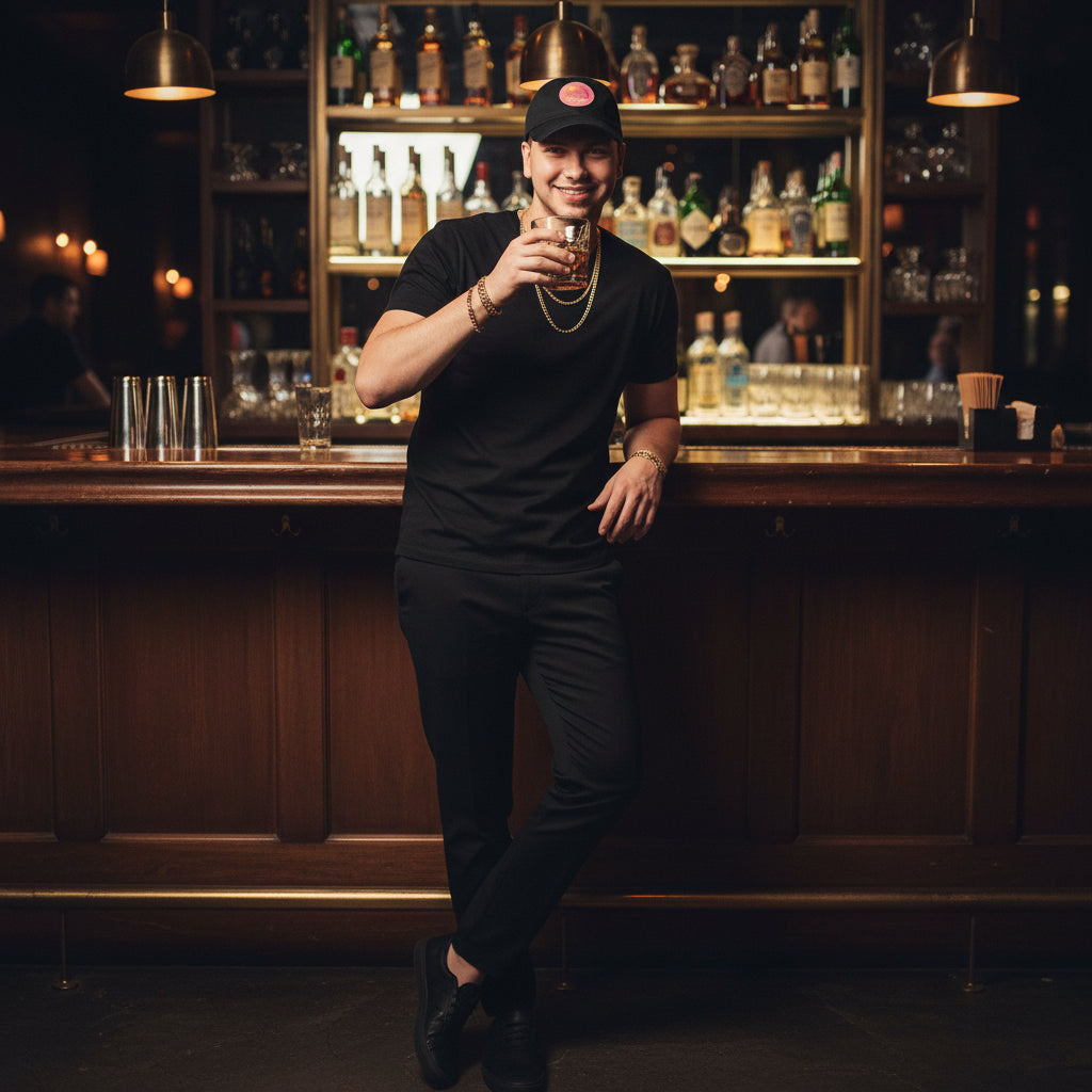 Dad Hat with Leather Patch (Round) - RC’nSONS