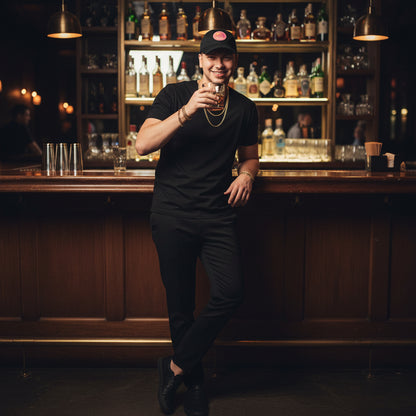 Dad Hat with Leather Patch (Round) - RC’nSONS