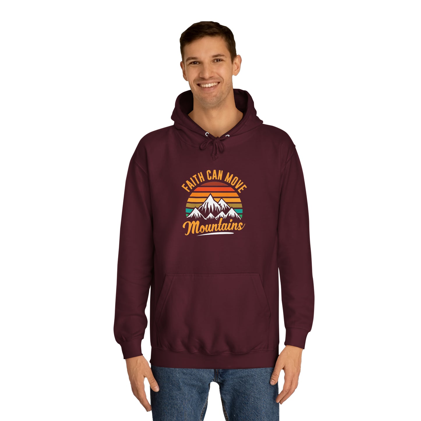 Faith Can Move Mountains Unisex Hoodie