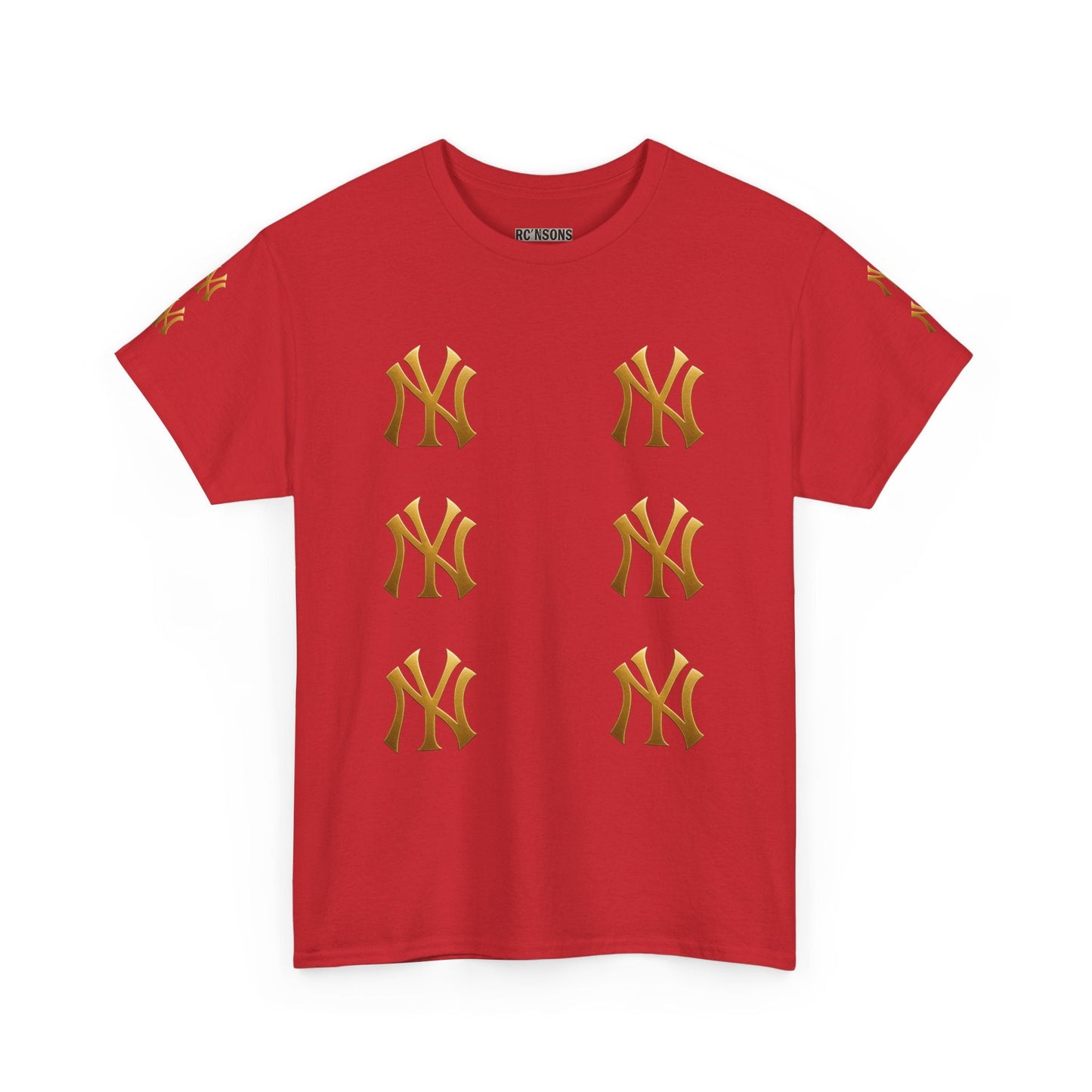 Gold Logo Unisex Heavy Cotton Tee Printify