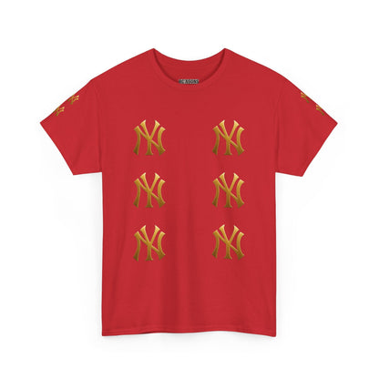 Gold Logo Unisex Heavy Cotton Tee Printify