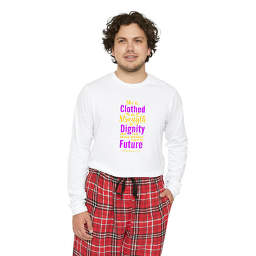 Men's Long Sleeve Pajama Set