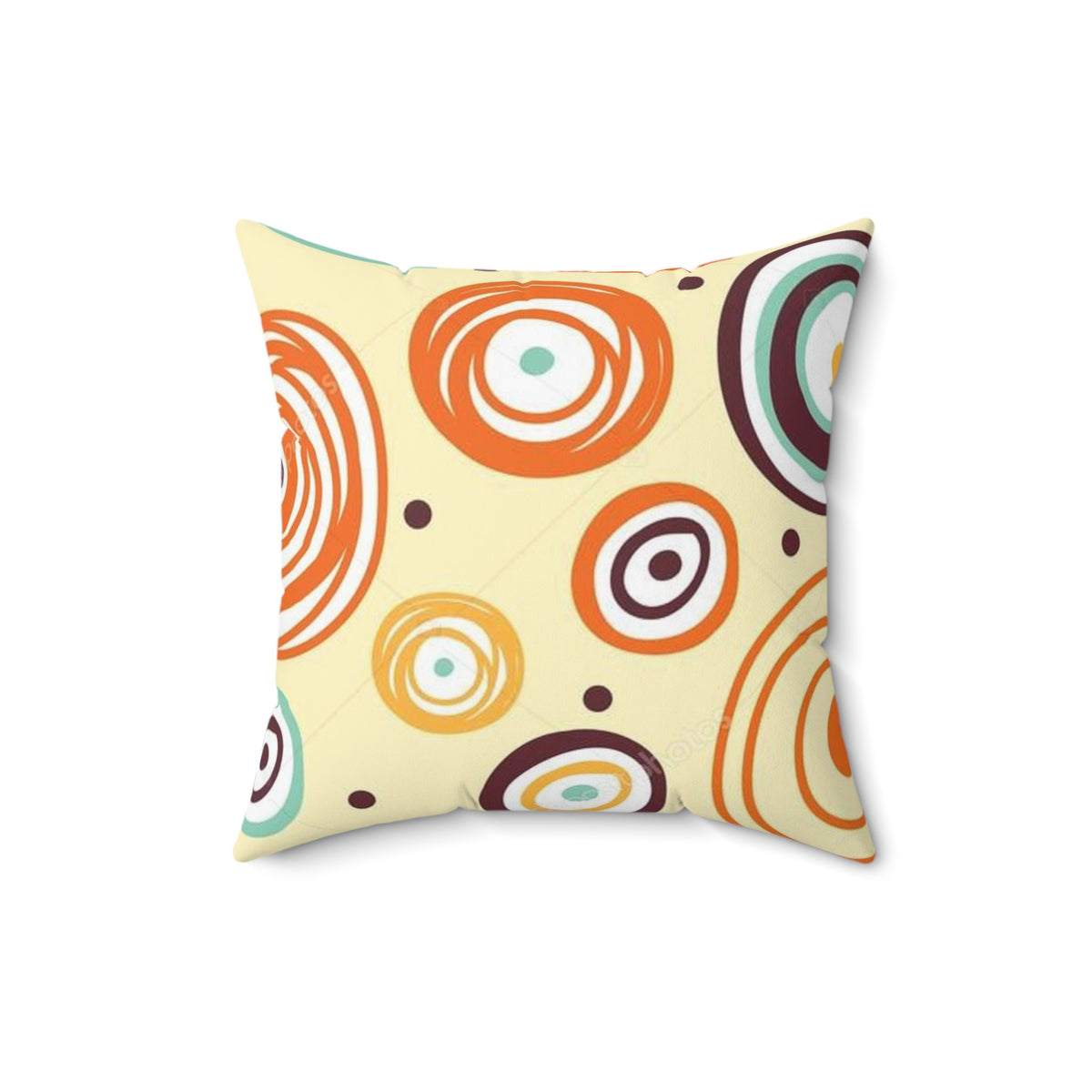 Spun Polyester Square Pillow