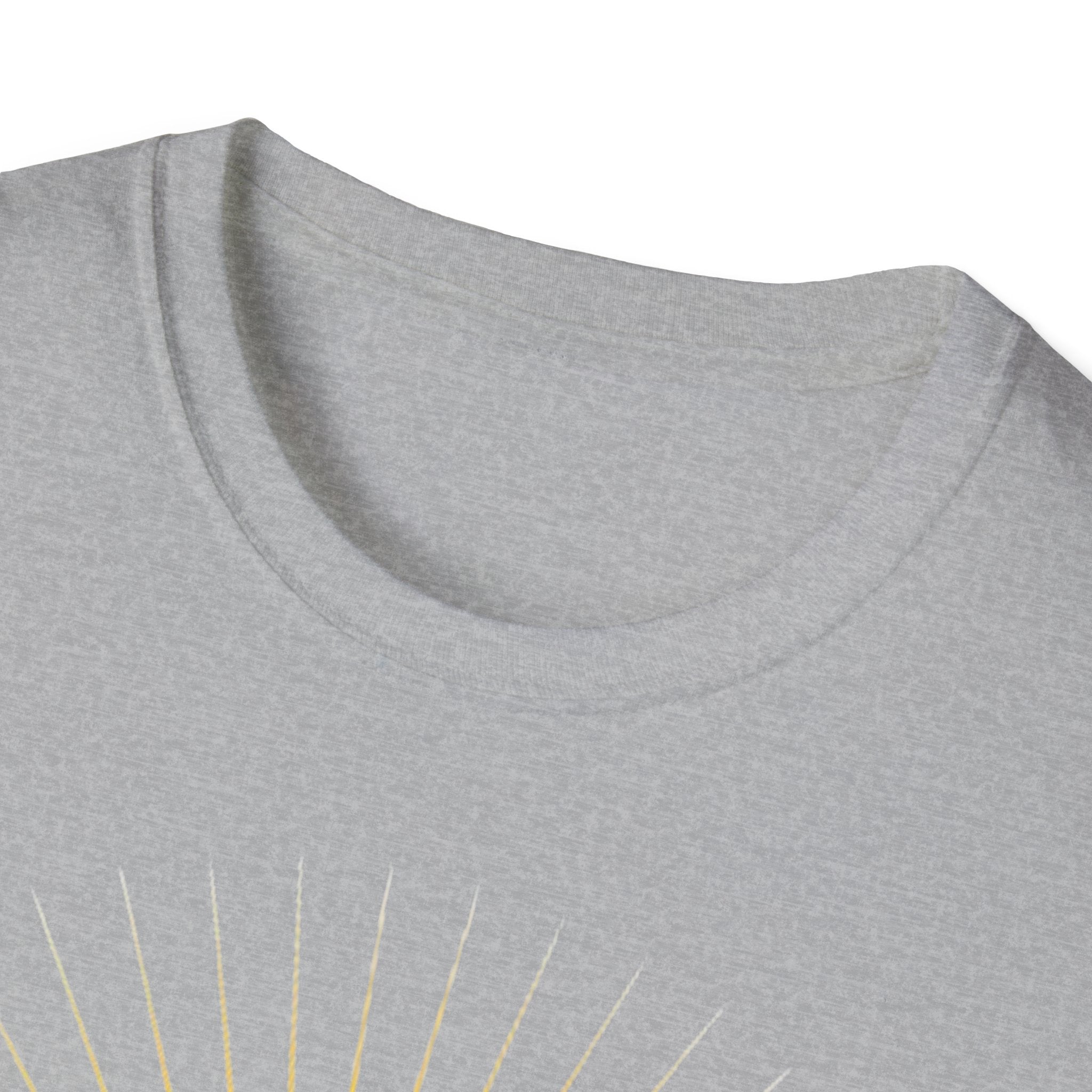 Rcnsons Unisex Softstyle Eagle Sun Wave T-Shirt
