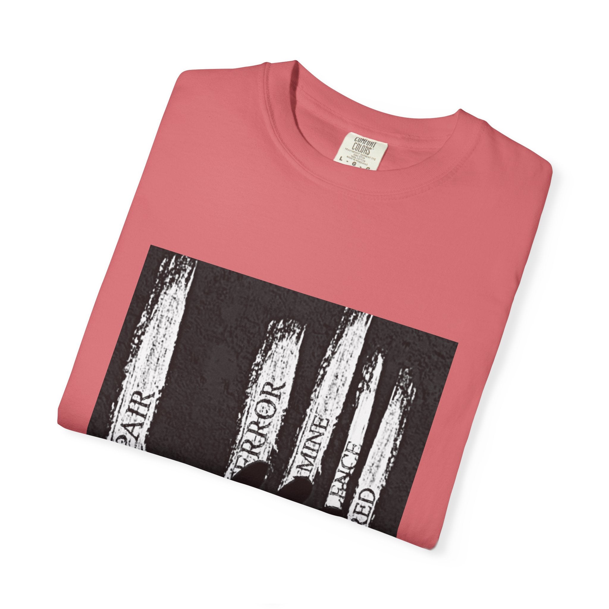 Garment-Dyed T-shirt, Unisex Black Graphic Tee, Motivational Shirt, Casual Streetwear, Perfect Gift for Friends Printify