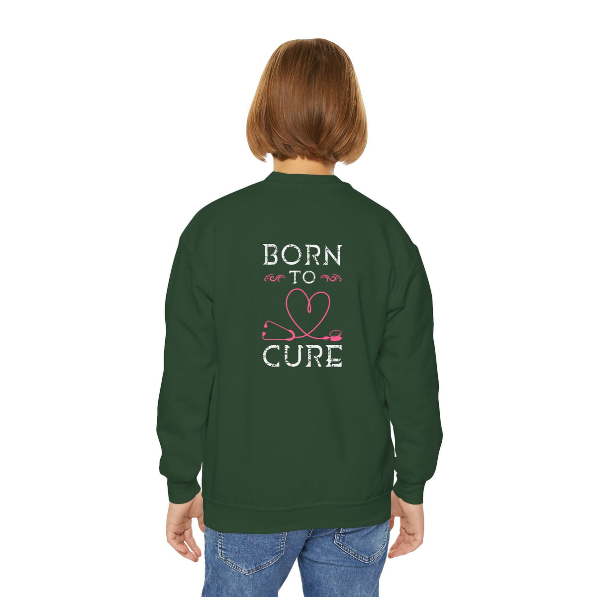 Born To Cure Sweatshirt Printify