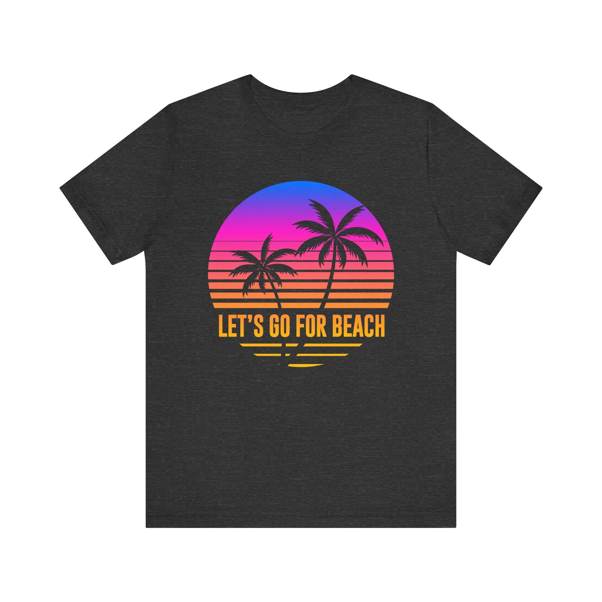 Allons-y pour la plage Tee-shirt unisexe 