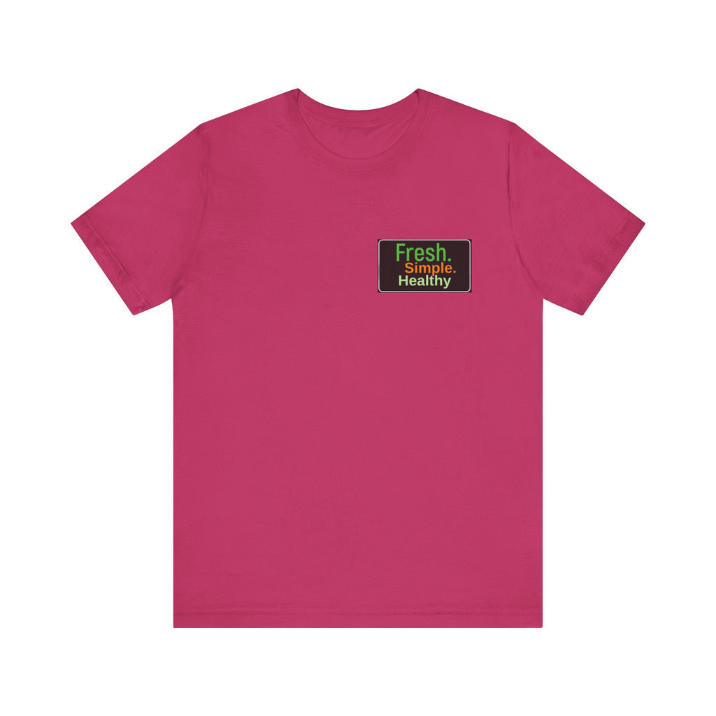 Unisex Fresh Healthy Short Sleeve Tee