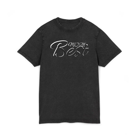 Acid Washed Graphic Tee - 'Best' Design for Casual Cool Style