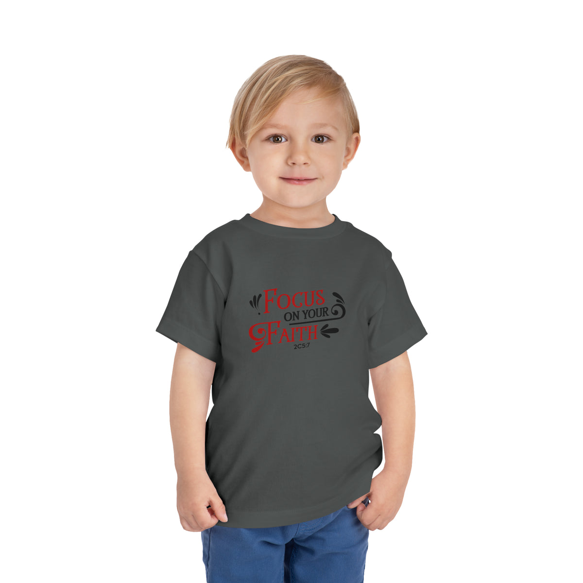 Focus On Your Faith Toddler Tee