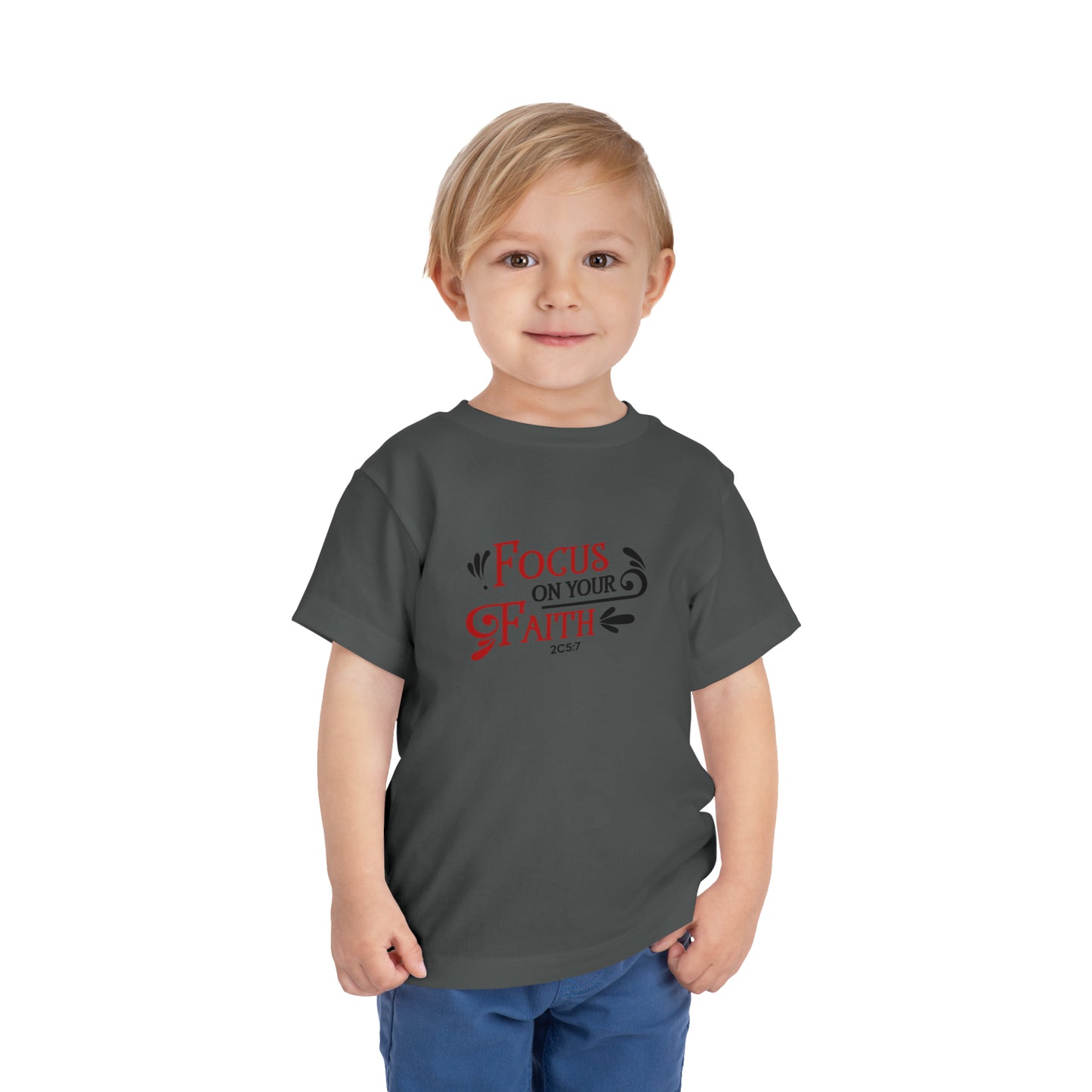 Focus On Your Faith Toddler Tee