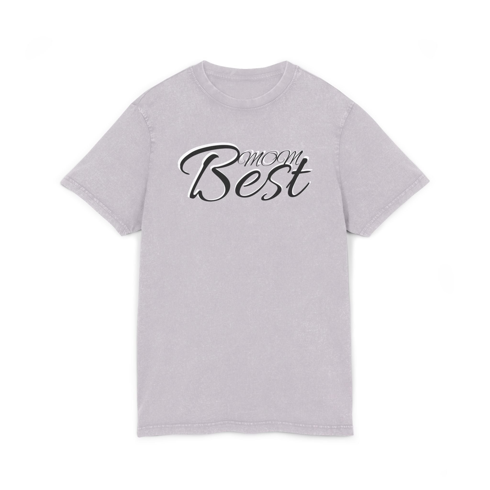 Acid Washed Graphic Tee - 'Best' Design for Casual Cool Style