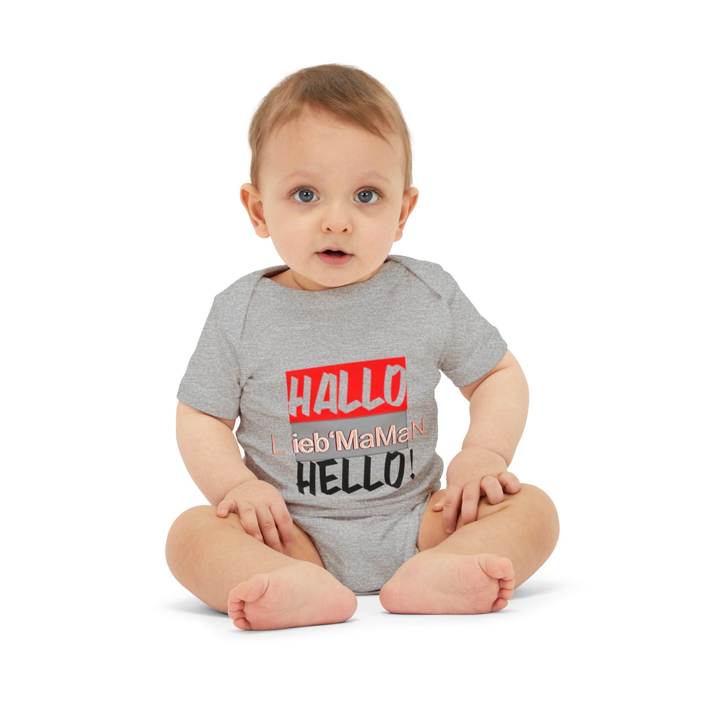 Hello Baby Bodysuit - Cute Multilingual Infant Jersey One Piece
