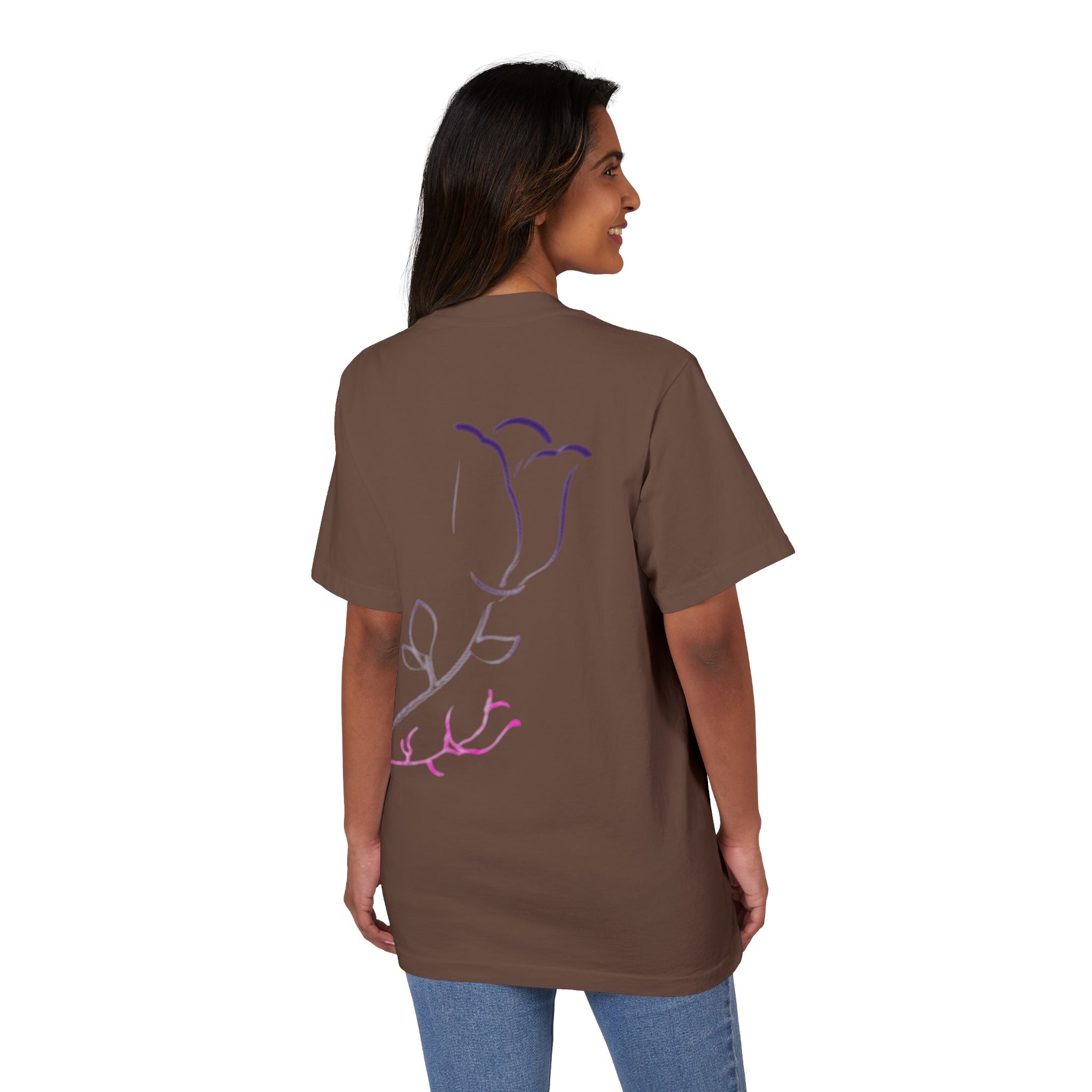 Floral Elegance Unisex T-Shirt - Perfect for Casual Days, Gift for Nature Lovers, Summer Outfit, Eco-Friendly Style