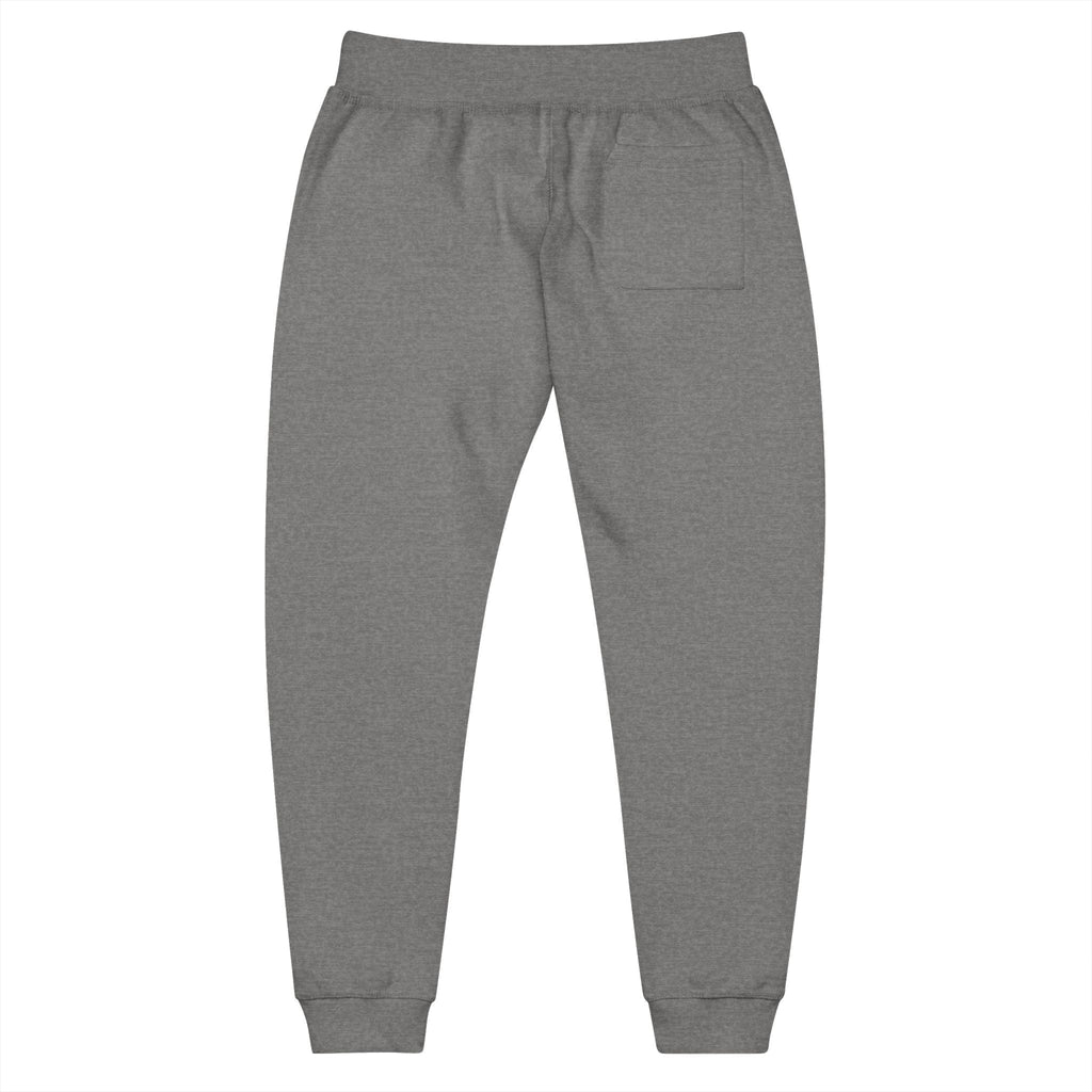 Cozy Cat Embroidered Fleece Sweatpants for Relaxation & Lounging Printify