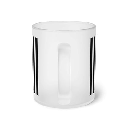 Frosted Glass Mug - Elegant Frosted Design