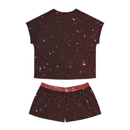 Cozy Women's Short Pajama Set, Summer Sleepwear, Casual Lounge Set, Perfect for Relaxing, Great Gift for Birthdays or Holidays Printify