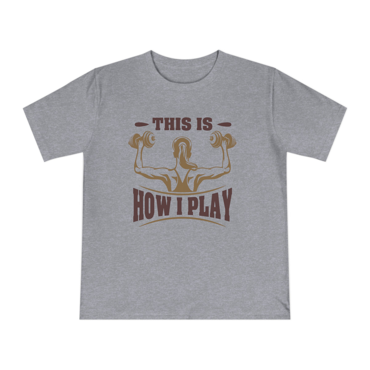 Rcnsons Unisex Classic Jersey 'Play' T-shirt