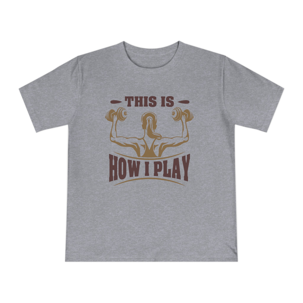 Rcnsons Unisex Classic Jersey 'Play' T-shirt