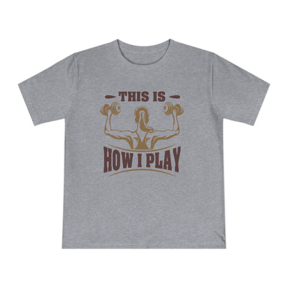 Rcnsons Unisex Classic Jersey 'Play' T-shirt