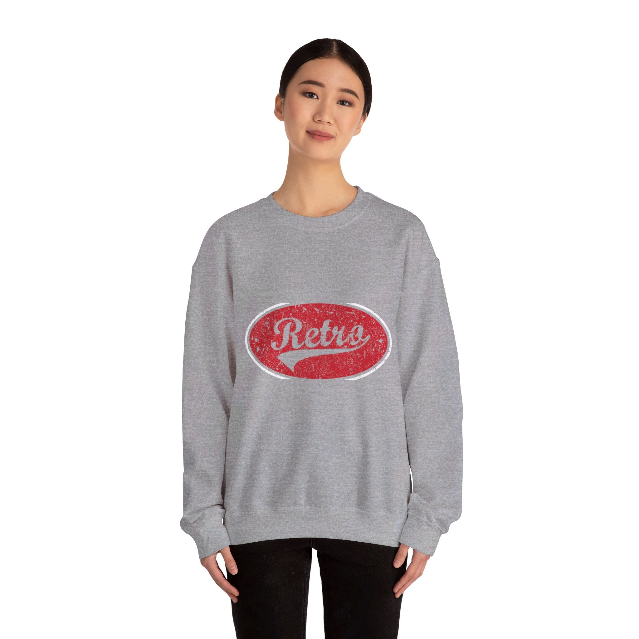 Sweat-shirt unisexe rétro 