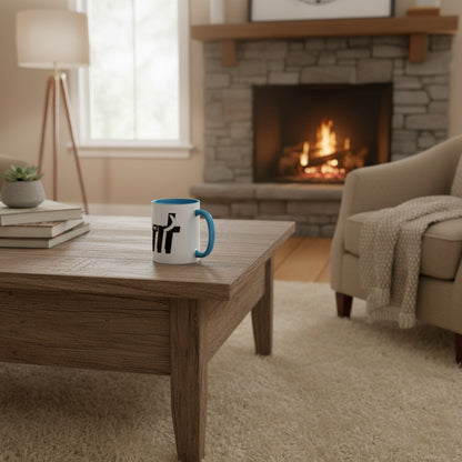 Playful Cat Accent Coffee Mug - 11oz & 15oz - Perfect for Cat Lovers Printify