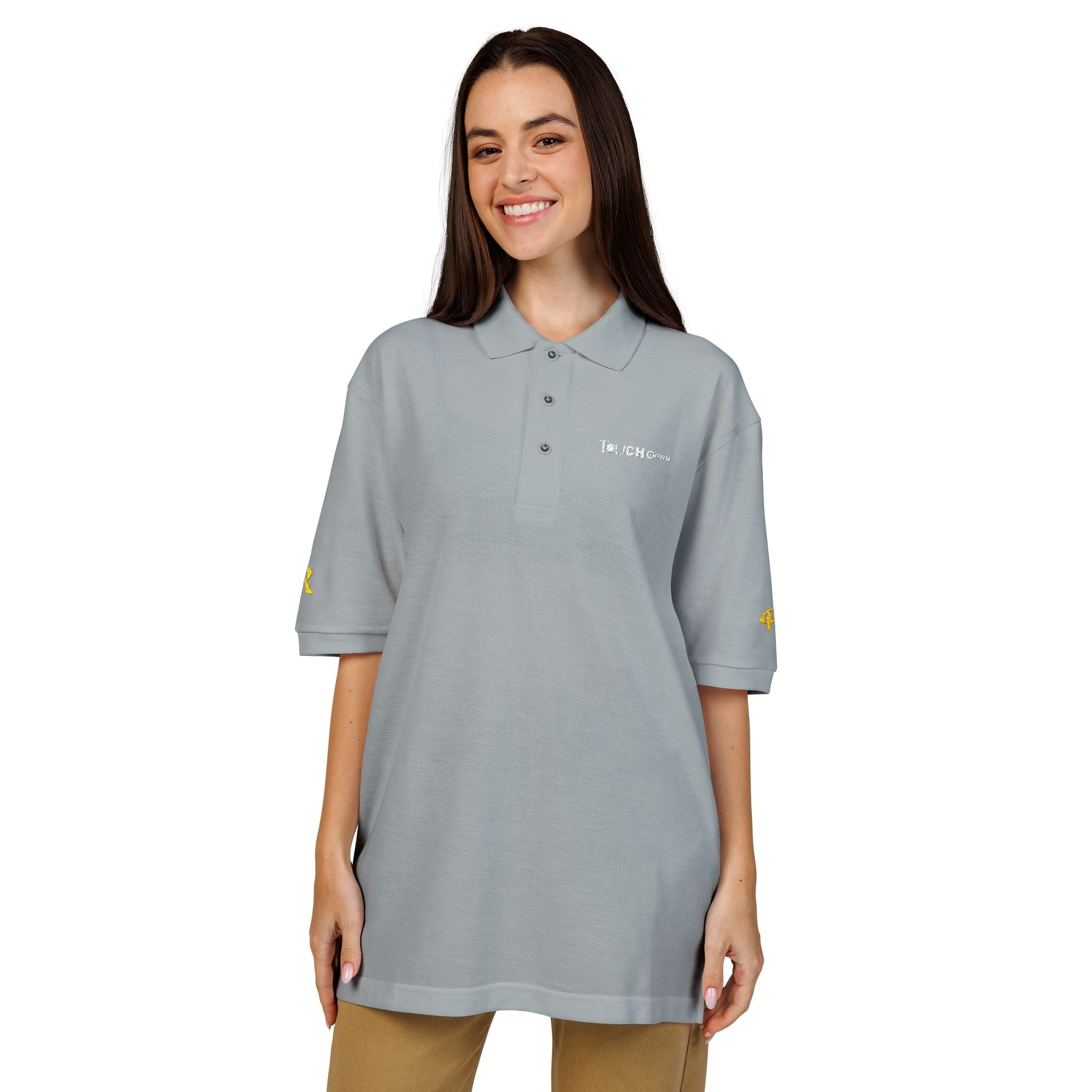Polo Shirt Touchdown R Stone Design