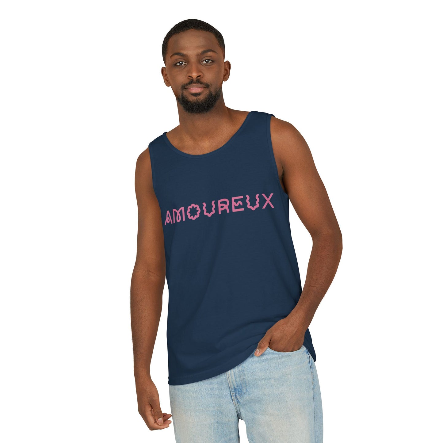 Amourös Garment-Dyed Tank Top