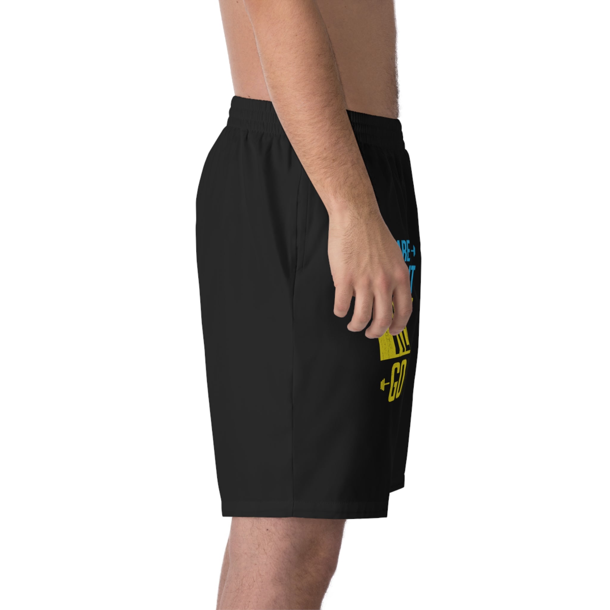 Men's Elastic Beach Shorts (AOP)