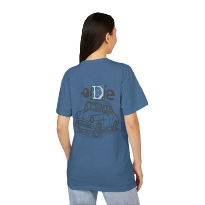 Vintage Car Graphic Tee | Unisex Sueded T-Shirt, Retro Auto Shirt, Fashion Gift, Casual Wear, Car Lover Apparel Printify