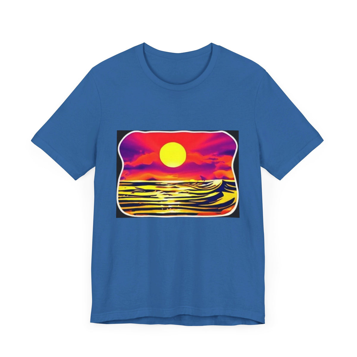 RCNSONS Unisex Short Sleeve Sunset Tee
