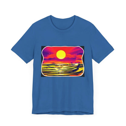 RCNSONS Unisex Short Sleeve Sunset Tee