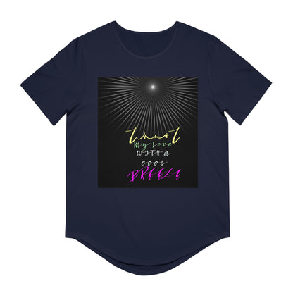 Men's Jersey Curved Hem Tee