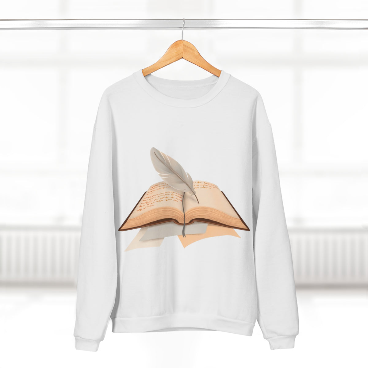 RCNSONS Unisex Crew Neck Author Sweatshirt (EU)