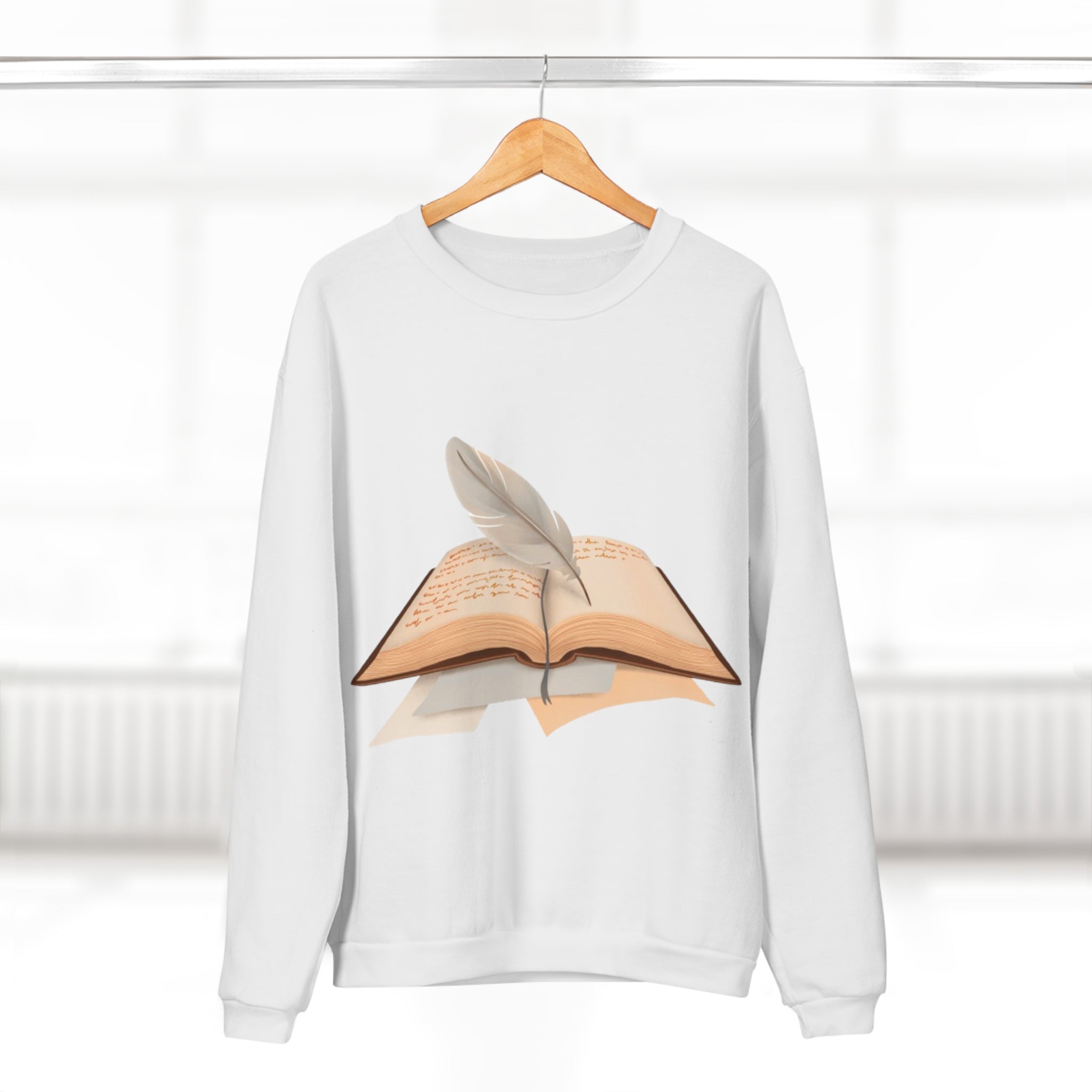 RCNSONS Unisex Crew Neck Author Sweatshirt (EU)
