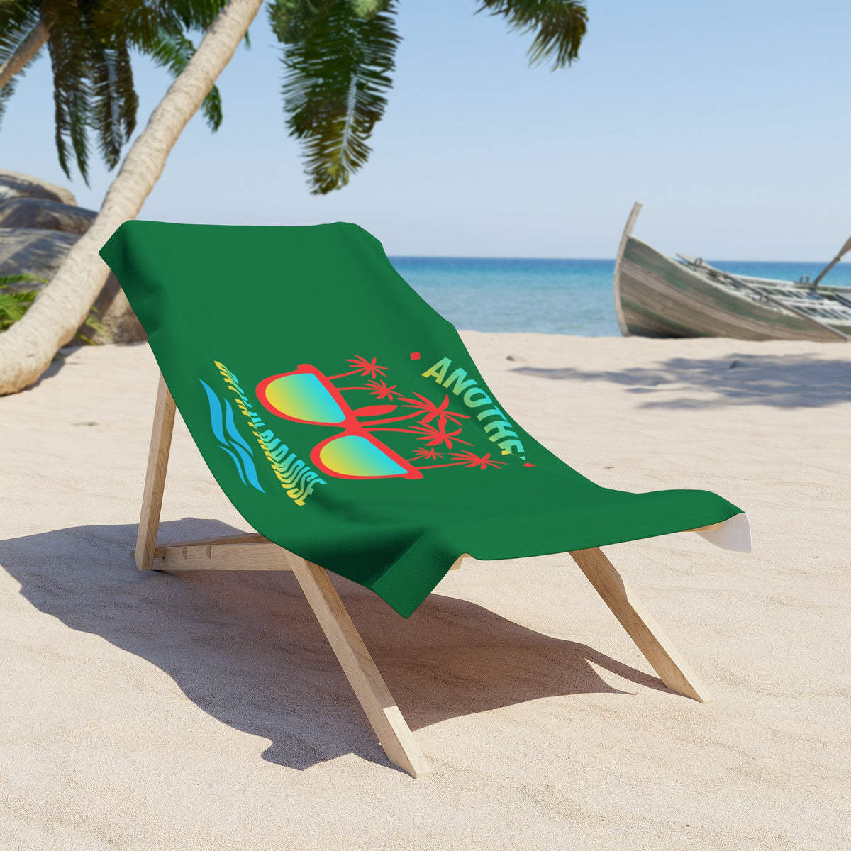 Another Day In Paradise Towel