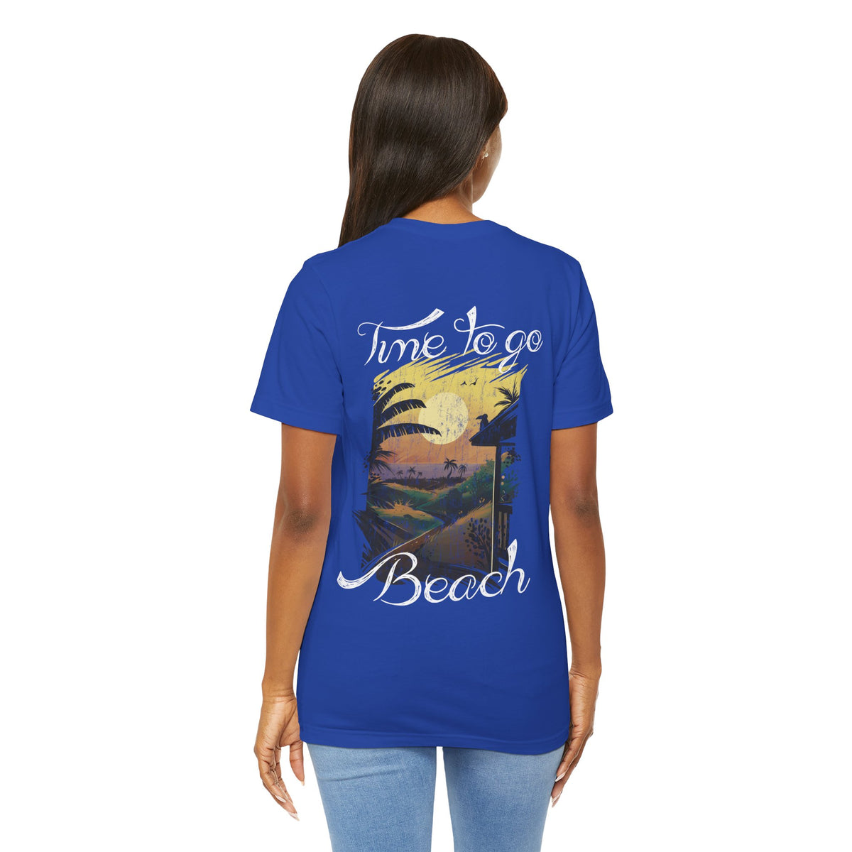 Il est temps d’aller à la plage Tee-shirt unisexe 