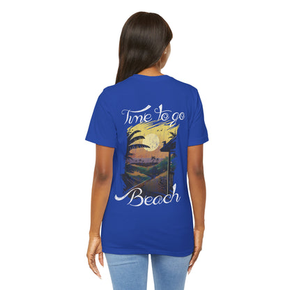 Il est temps d’aller à la plage Tee-shirt unisexe 