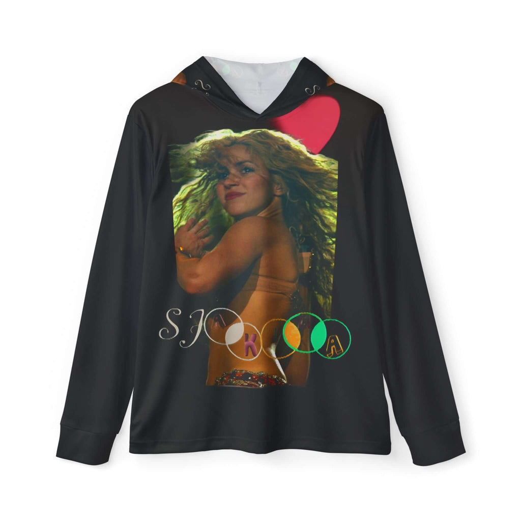 Men's Sports Warmup Shakira Hoodie (AOP)