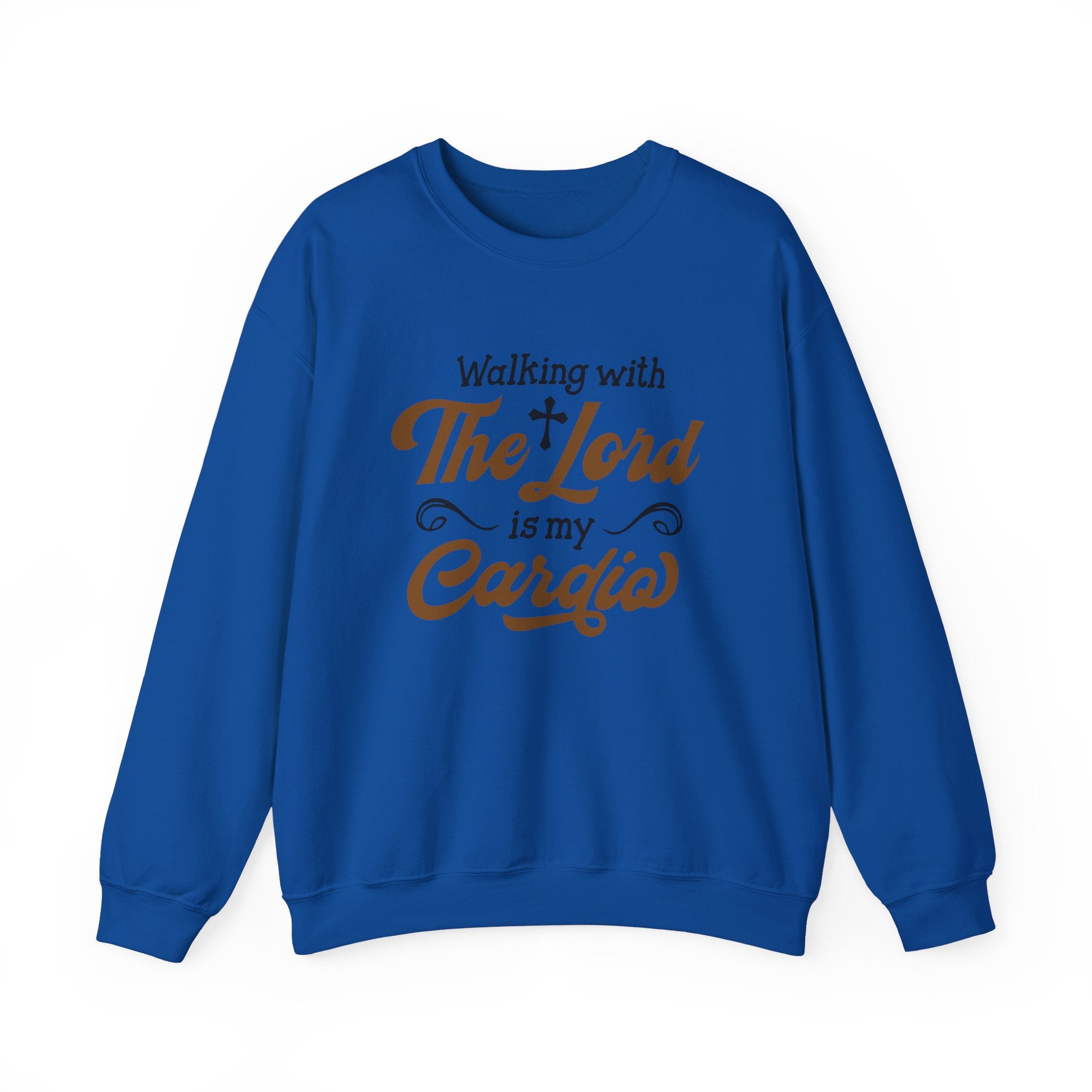 Marcher avec le Seigneur est un sweat-shirt unisexe cardial 