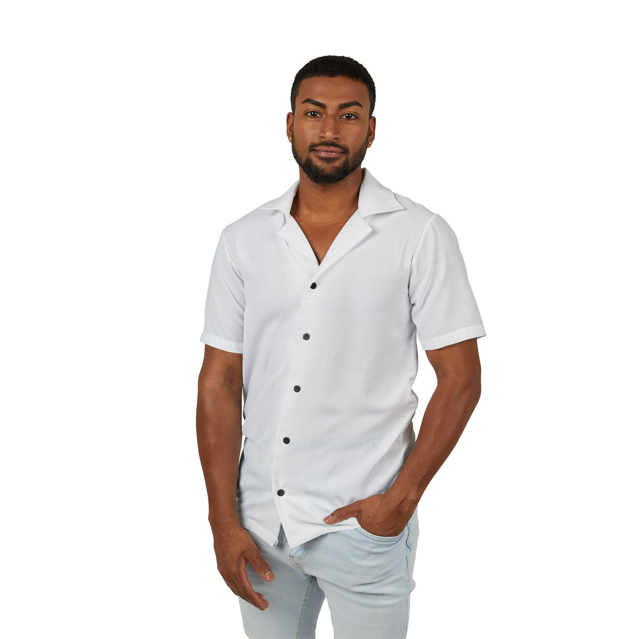 Camp Shirt pure white universal